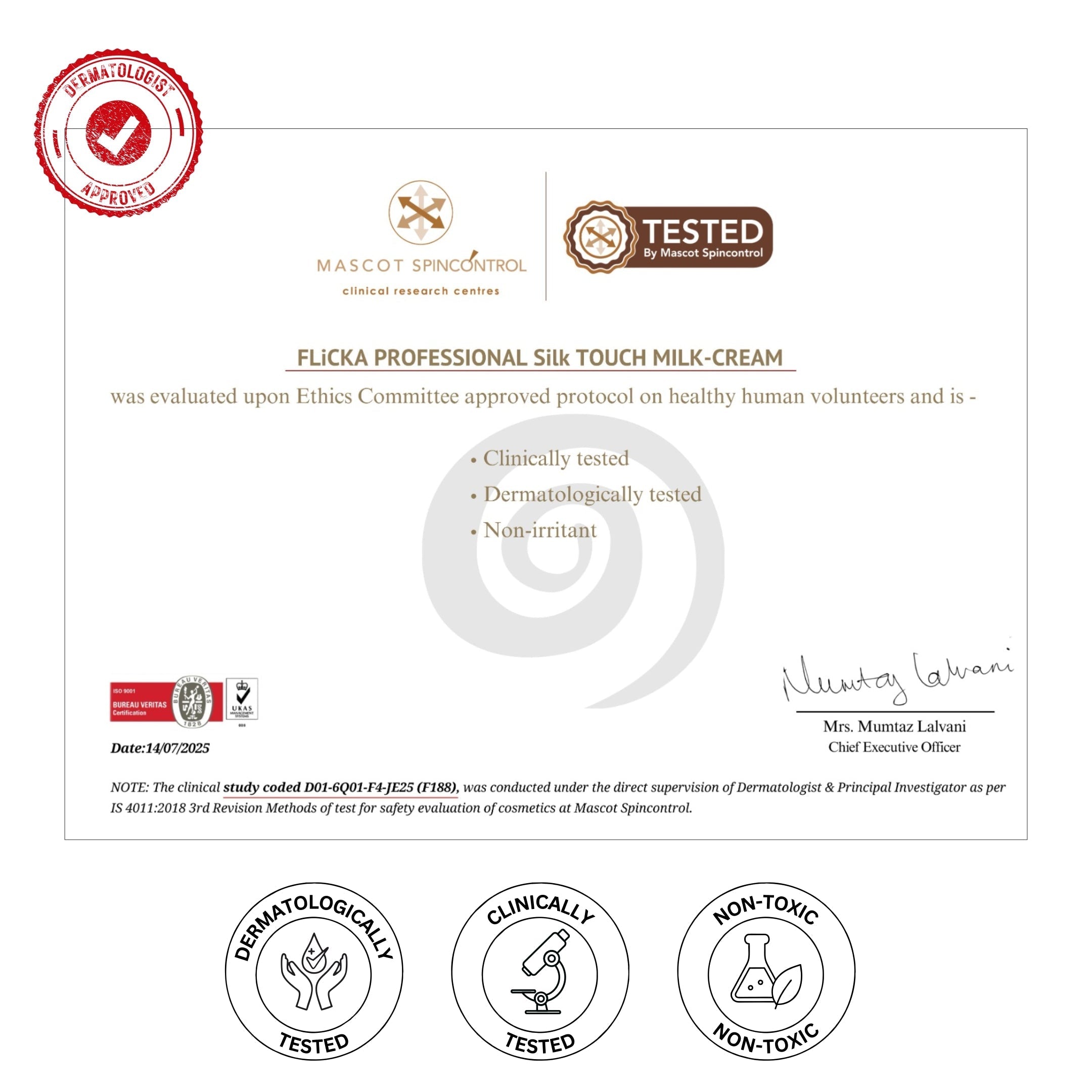 Flicka Silk Touch l Concentrate - Primer and Moisturizer