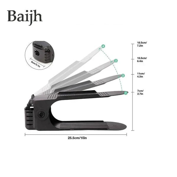 Durable Adjustable Shoe Organizer